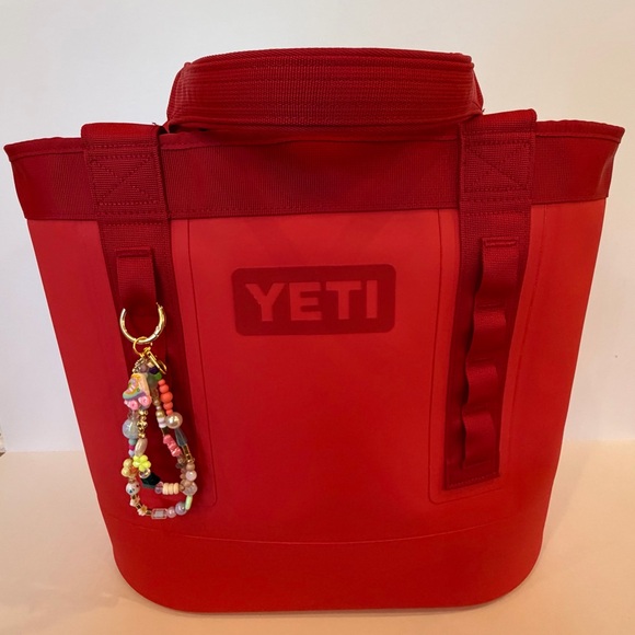 Colorful Beaded Keychain Accessory - Picture 2 of 3